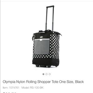 Olympia Rolling shopper tote bag